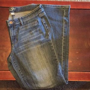 Ann Taylor Loft bootcut jeans